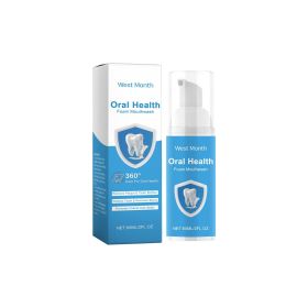 West&Month Foaming Mouthwash, Gentle Ingredients Clean Teeth Stains Odors Fresh Mouthwash
