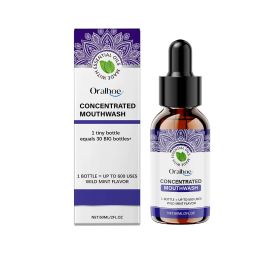 Oralhoe Mint Dental Mouthwash Gentle Care For Teeth Clean Fresh Smell Care Mouthwash