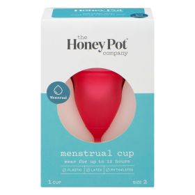 The Honey Pot - Menstrual Cup Size 2 Silicn - 1 Each-1 Ea