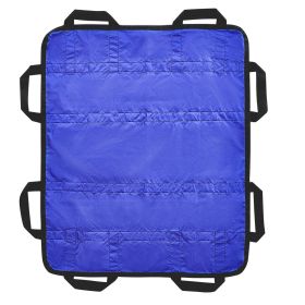 Positioning Bed Pad with 8 Reinforced Handles, 48" x 40" Lifting, Turning, Repositioning, Patient Transfer Sheet Washable for Elderly, Patient
